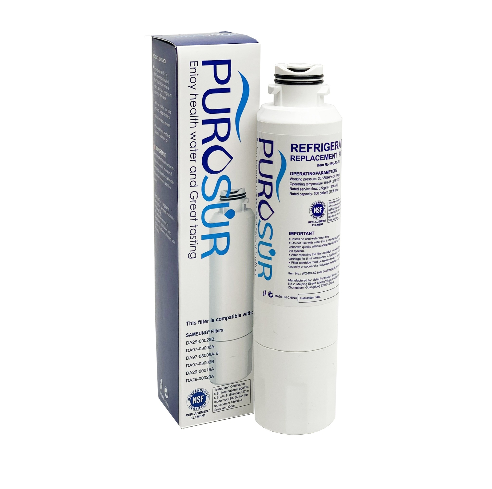 DA29-00020B Refrigerator Water Filter, Replacement for Samsung HAF-CIN (1pack) gallery