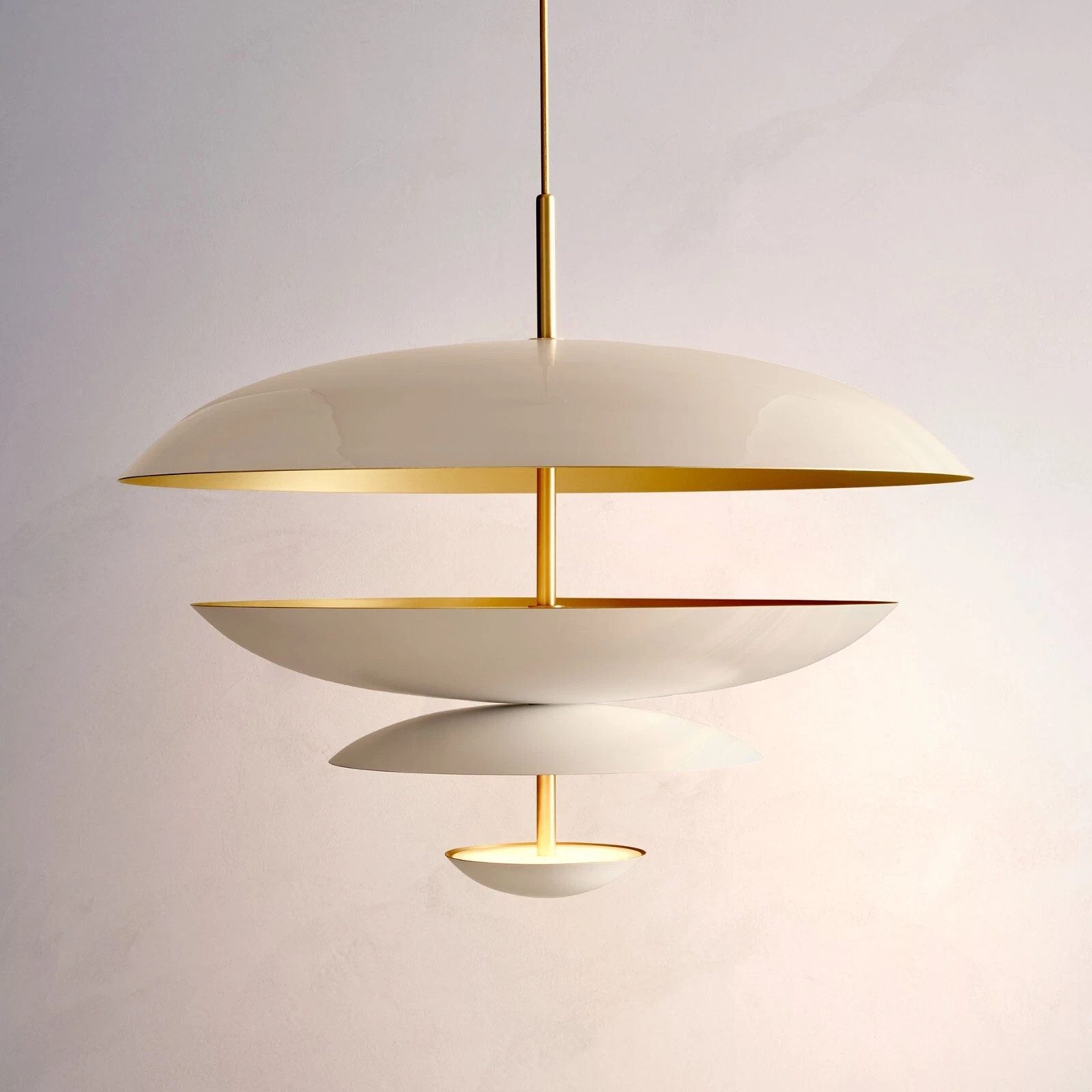Mid Century Purion Chandelier Ceiling Fixture Four Shade Style Chandelier gallery