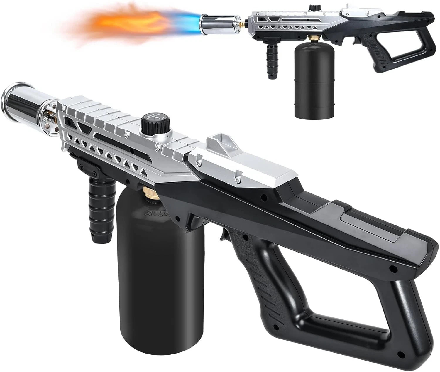 Muphop Powerful Propane Torch Gun, Flamethrower Gun with Adjustable Flame, Bl... gallery