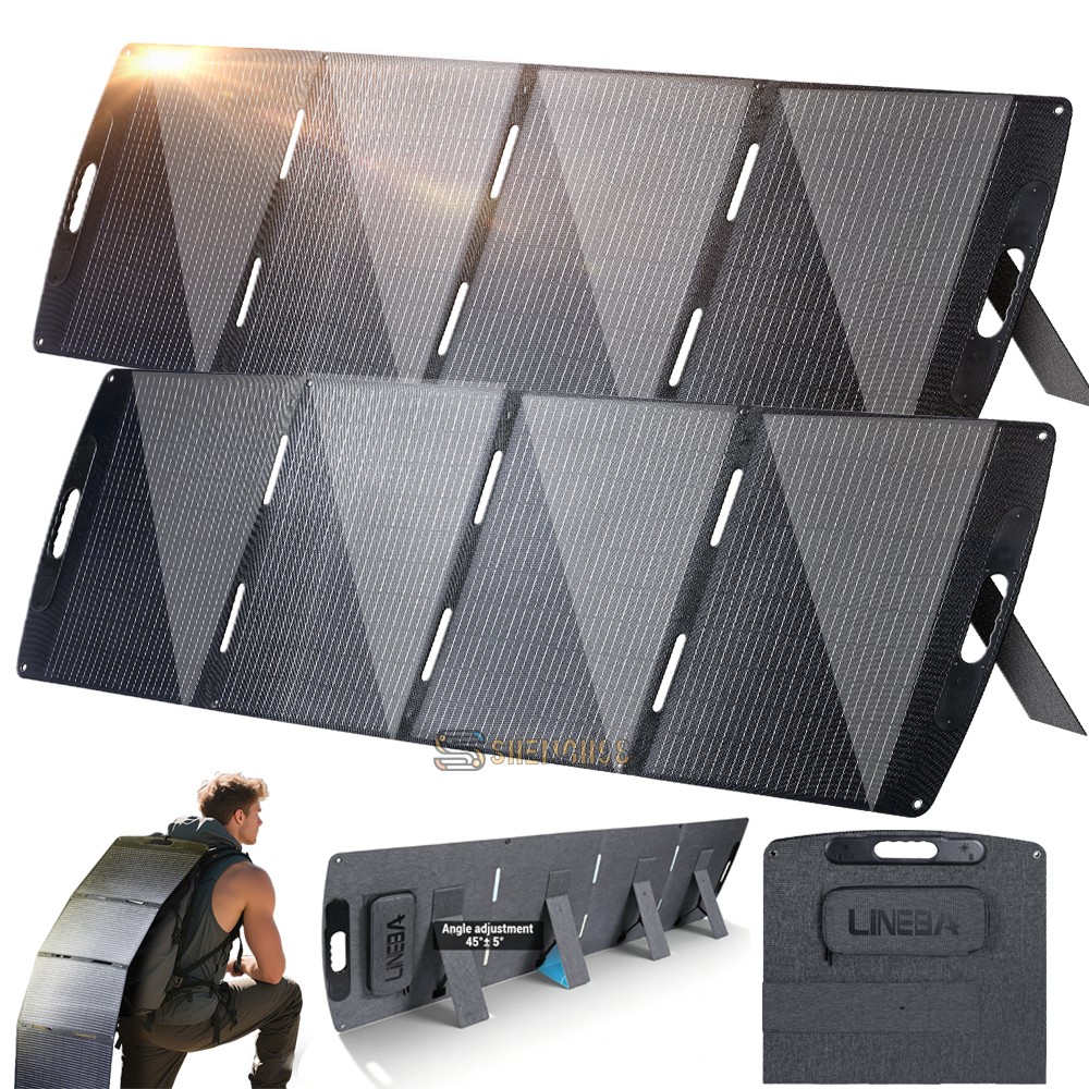 400W 200W Foldable Portable Solar Panel Kit For Power Station Outdoor RV Camping gallery
