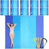 10 Sets Beach Blankets Bulk Sandproof 78 x 82'' Large Waterproof Picnic Blank... gallery