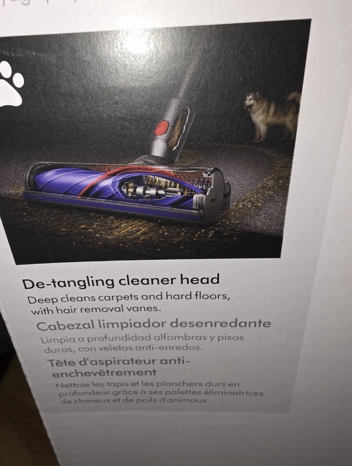 Dyson V8 Cordless Stick Vacuum Cleaner Silver/Nickel, Model 400473 01 gallery