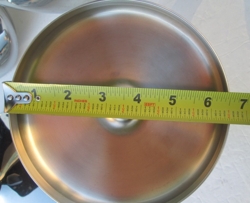 Farberware Vintage Lids Lid Replacement Stainless Steel 5,6,7,12 inch 1 qt 2qt gallery