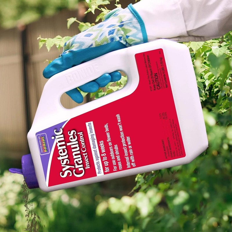 Bonide Insect Control Systemic Granules, 4 lbs.Ready-to-Use Water Resistant gallery