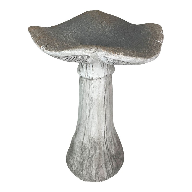 Scratch & Dent Mushroom Statue 17" High, Large Magnesium Oxide Garden Sculpture gallery