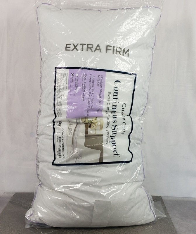 Charter Club Continuous Support Pillow Extra Comfort White King 20 in x 36 in gallery