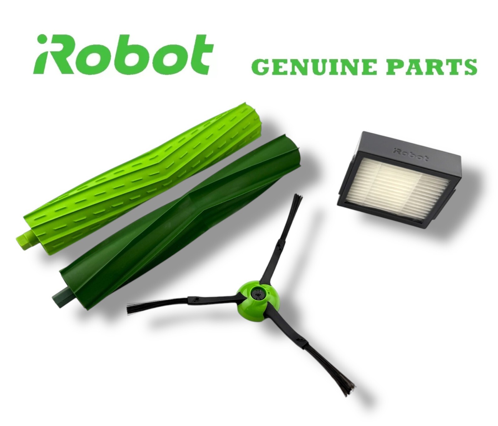 OEM Set Roller + Side Brush + Filter for iRobot Roomba j5 j5+ j6 j6+ j7 j7+ gallery
