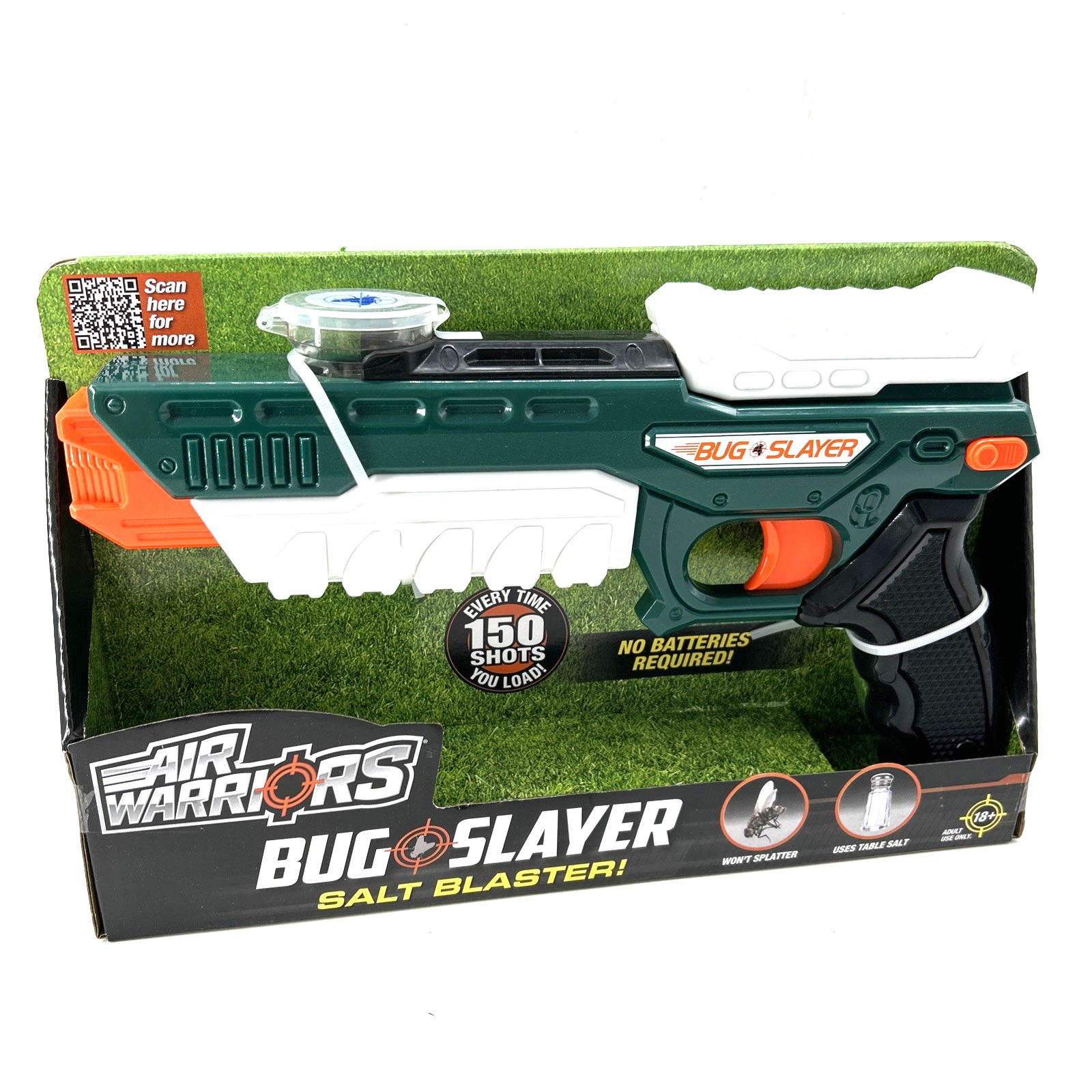 Bug Slayer Salt Blaster Bug Killer Fly Stopper Pistol Gun with Safety gallery