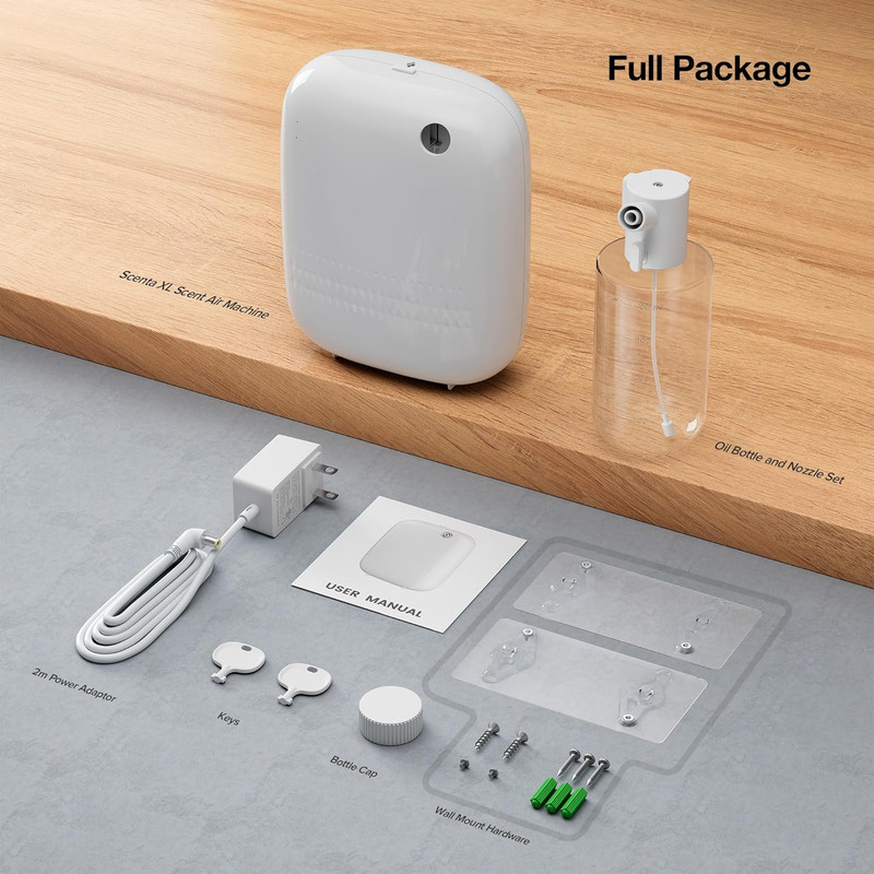 Waterless Essential Oil Diffuser for Home and Commercial Use, up to 2000 Sq.Ft. gallery