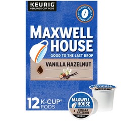 Maxwell House Vanilla Hazelnut 72 K – Cup bulk in a box