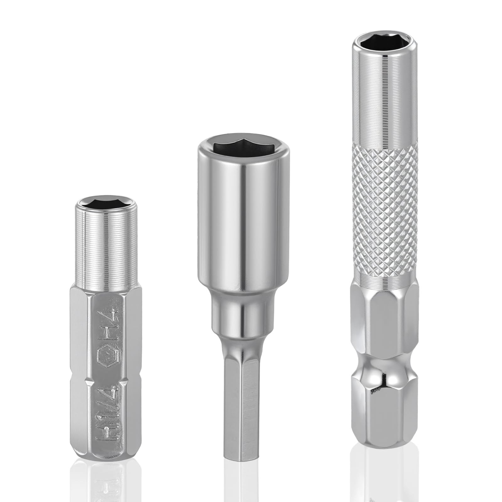 1/4 to 4mm Bit Adapter, Hex Screw Driver Bit Adapter 3PCS 4mm Bits Set Conver... gallery