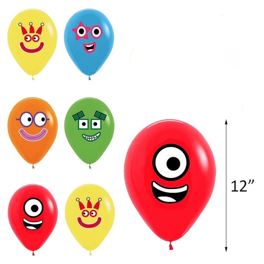 Number Blocks Birthday Party Decorations Latex Balloons gallery