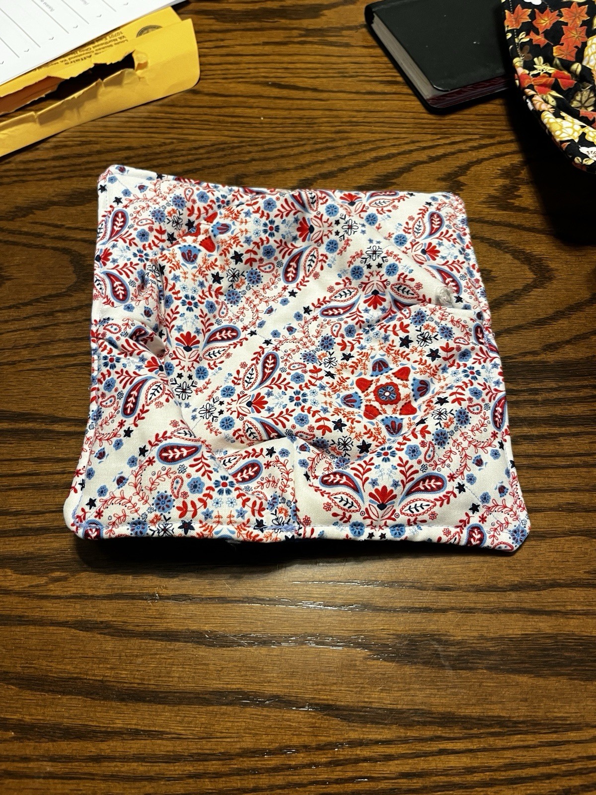 Machine, Washable, And Dryable Microwave Bowl Cozy￼ gallery