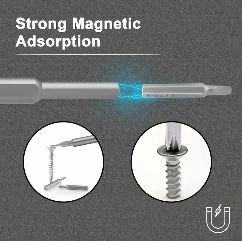 1Set 25in1 Magnetic Precision Screwdriver Set 24 Bits Mini Repair Kit - NEW gallery