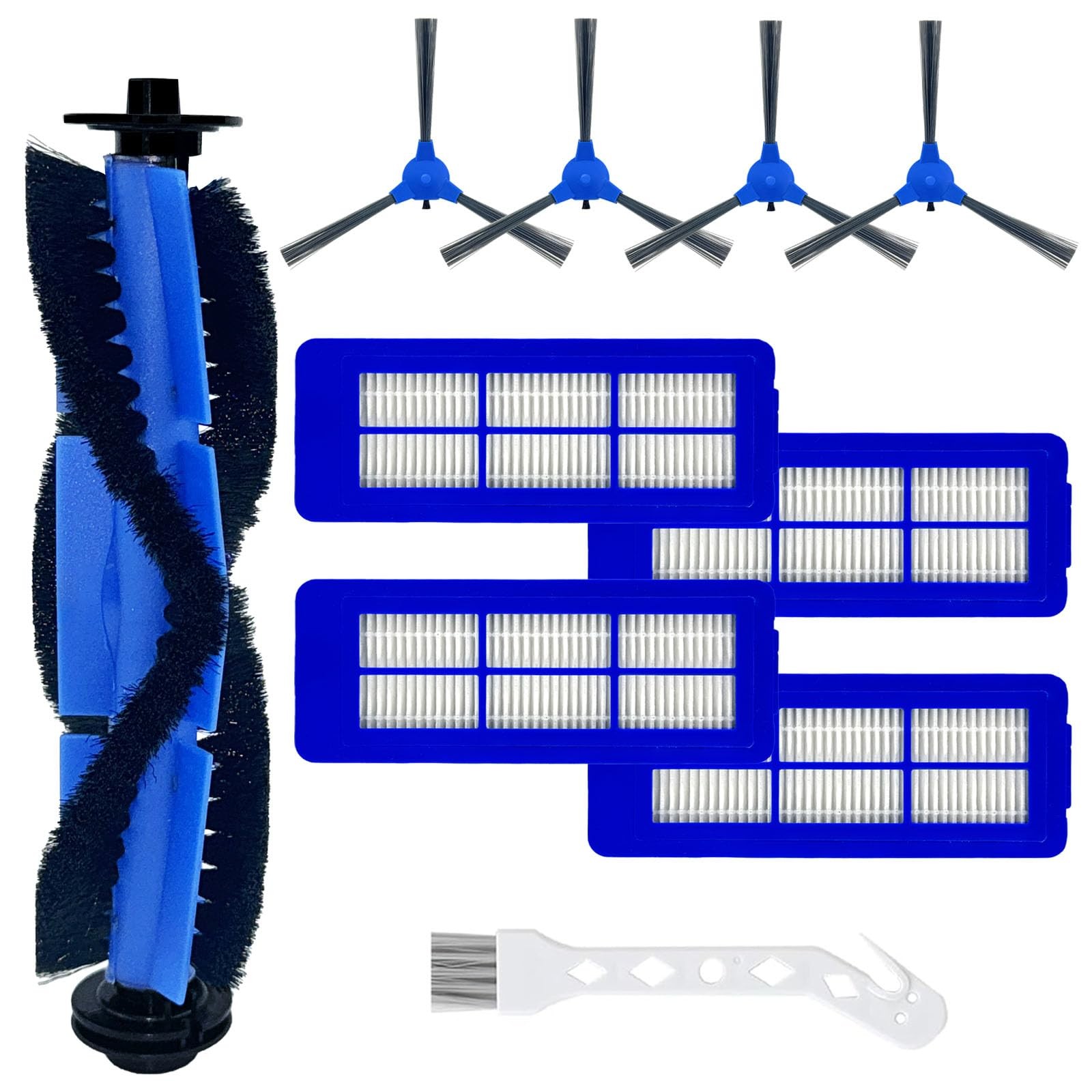 10 Pack Replacement Parts for eufy RoboVac 11S Max, Accessories Kit Blue gallery