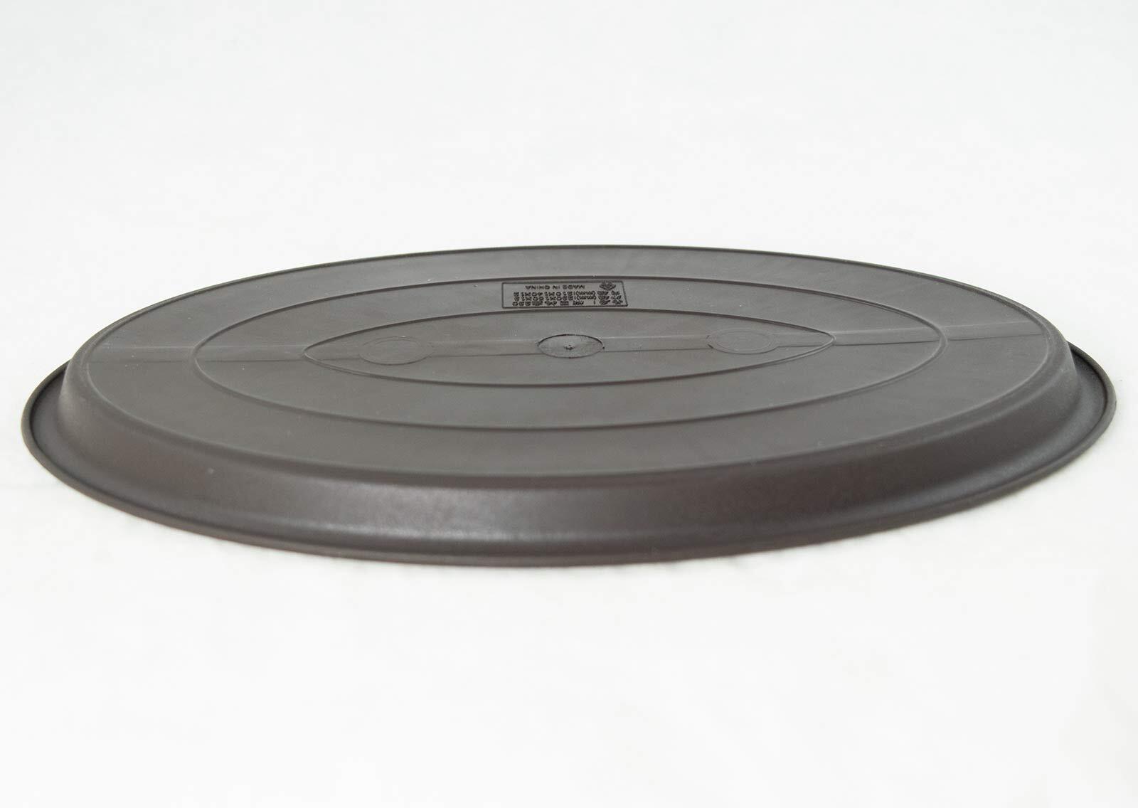 Oval Plastic Brown Humidity/Drip Tray for Bonsai Tree & House Indoor Plant - ... gallery