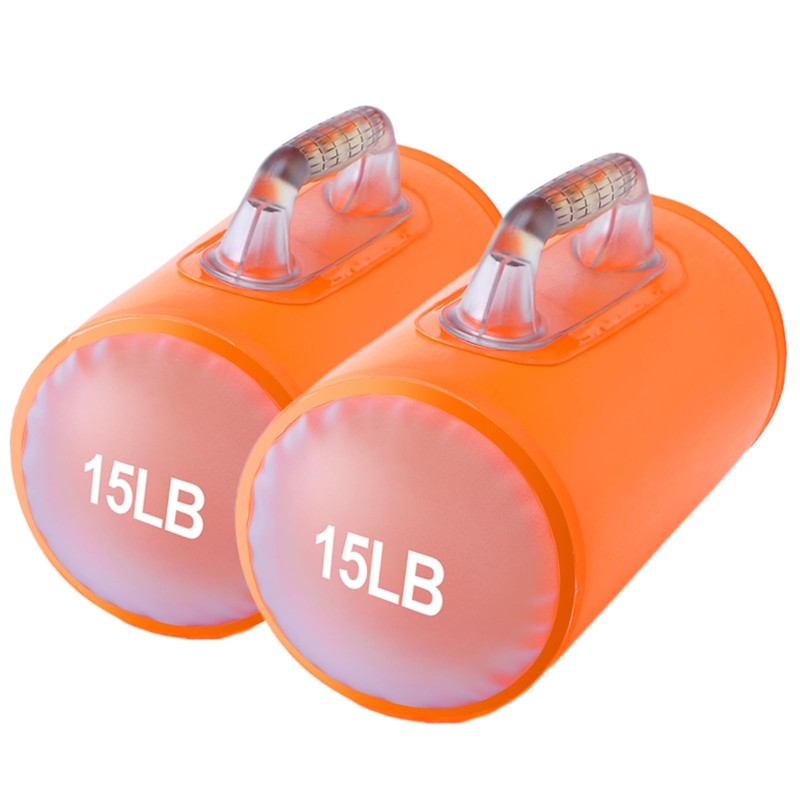 DEIRIS Water Dumbbells Set, Adjustable 4-30 LBS, Portable Travel Weights gallery