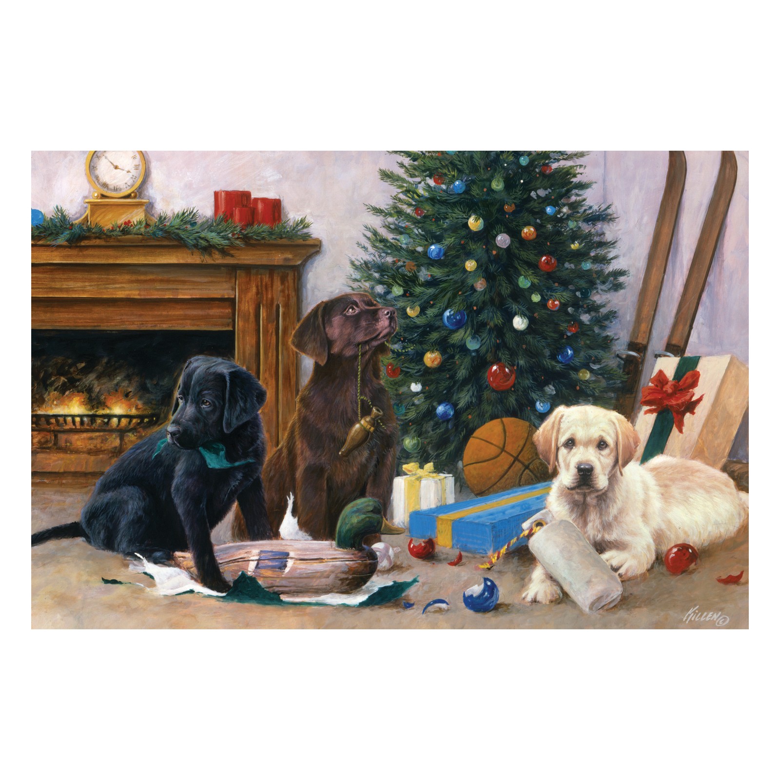 Rivers Edge Products LED Canvas Wall Art, 24" x 16", Fiber Optic Light Up gallery
