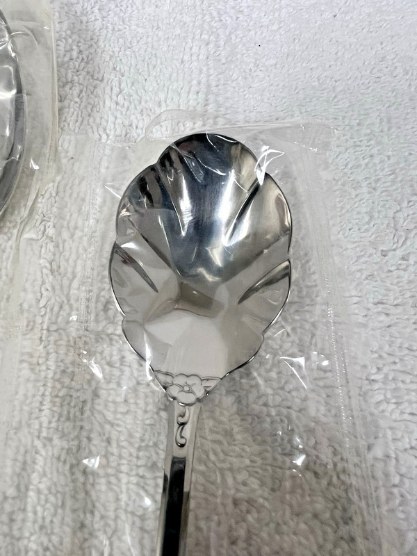 MIP Oneida Barcelona 3-pc Serving Set Sugar Spoon Tablespoon Gravy Ladle In Bags gallery