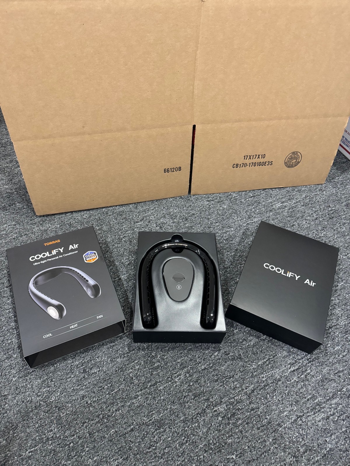 TORRAS COOLiFY Air Ultra Light Personal Air Conditioner Cool Warm New gallery