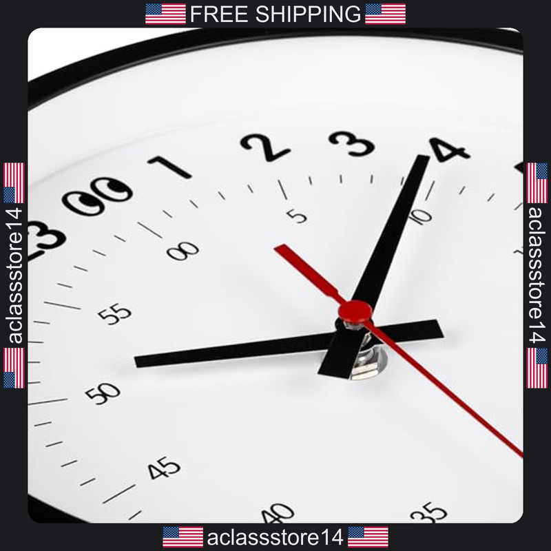 JoFomp 8 Inch Wall Clock Battery Operated Modern Decor for Living Room Bedroom gallery