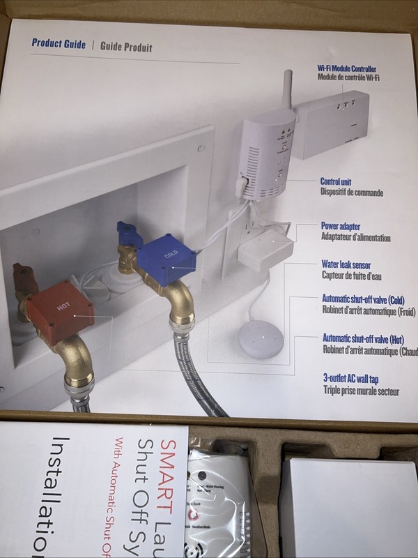 NEW RCA Smart Laundry Shut Off System Automatic Wi-fi APP Alerts Home Safety gallery