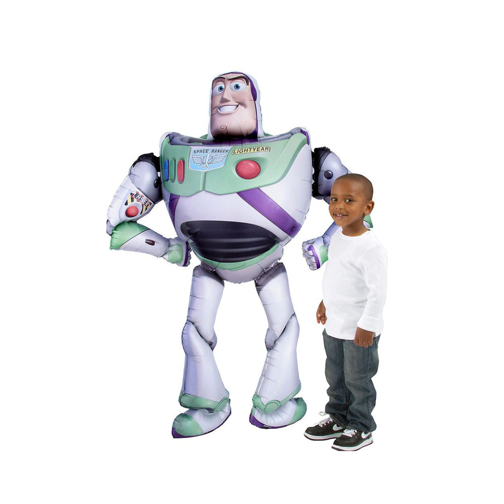 Toy Story Buzz LightYear Balloon 3D Airwalker 62" Jumbo Foil Party Supplies gallery