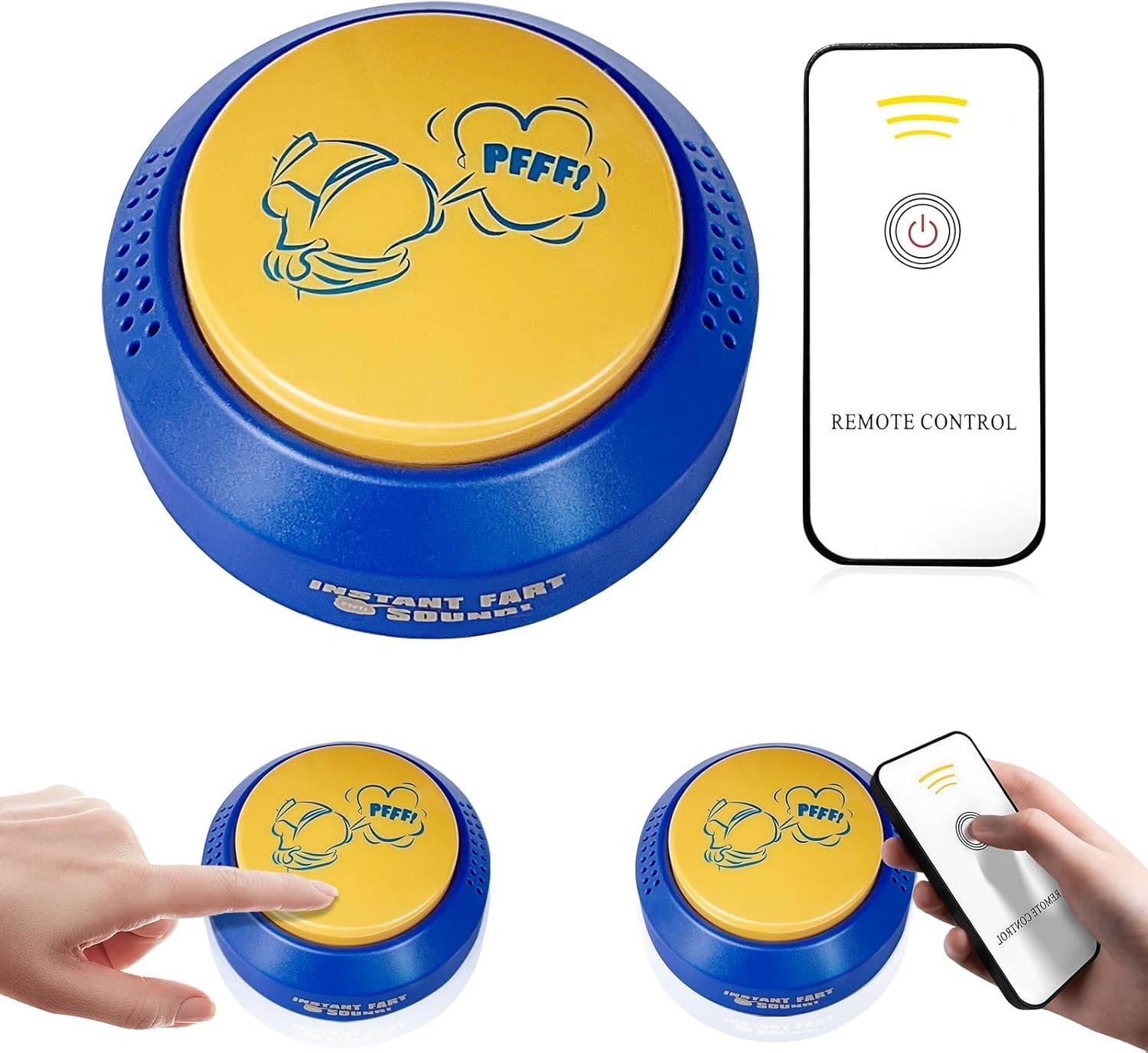 Remote Control Fart Machine Noise Maker, 30 Sound Effects, Prank Gag Gift Toy gallery
