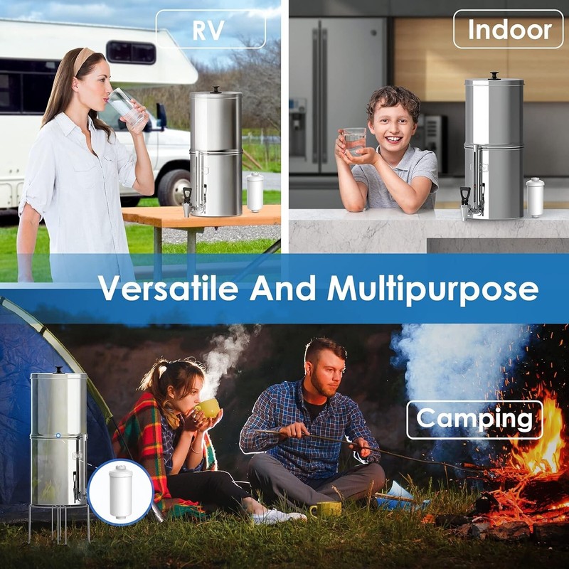 Waterdrop NSF/ANSI 372 Certified Fluoride Filters,Replacement for Berkey® PF-2® gallery