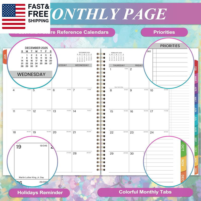 2026 Appointment Book & Planner - 2026 Daily Hourly Planner, JAN 2026 - DEC 2026 gallery