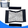 1PC Universal Black Car Storage Net 38*25CM Double Layer Car Storage Bag gallery