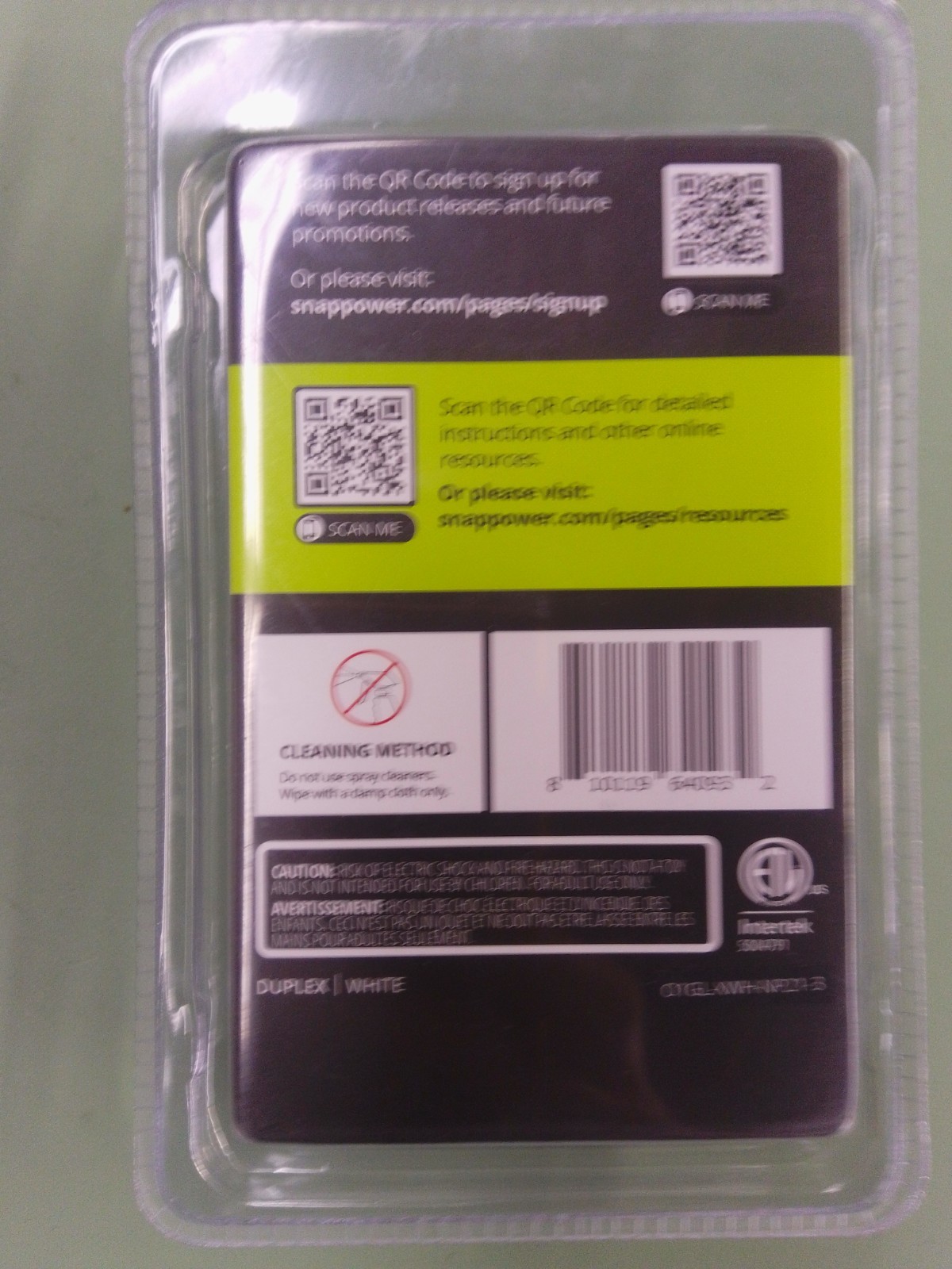SnapPower GuideLight LED Night Lights Wall Plate New 3Pack gallery