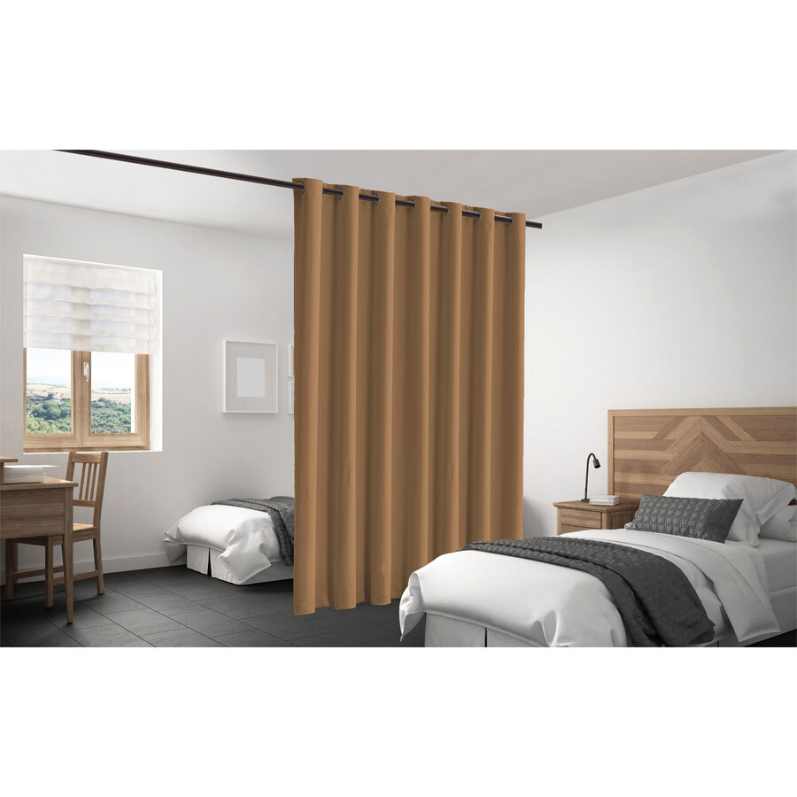 Blackout Room Divider Panel Privacy Partition Heavyweight Premium Fabric gallery