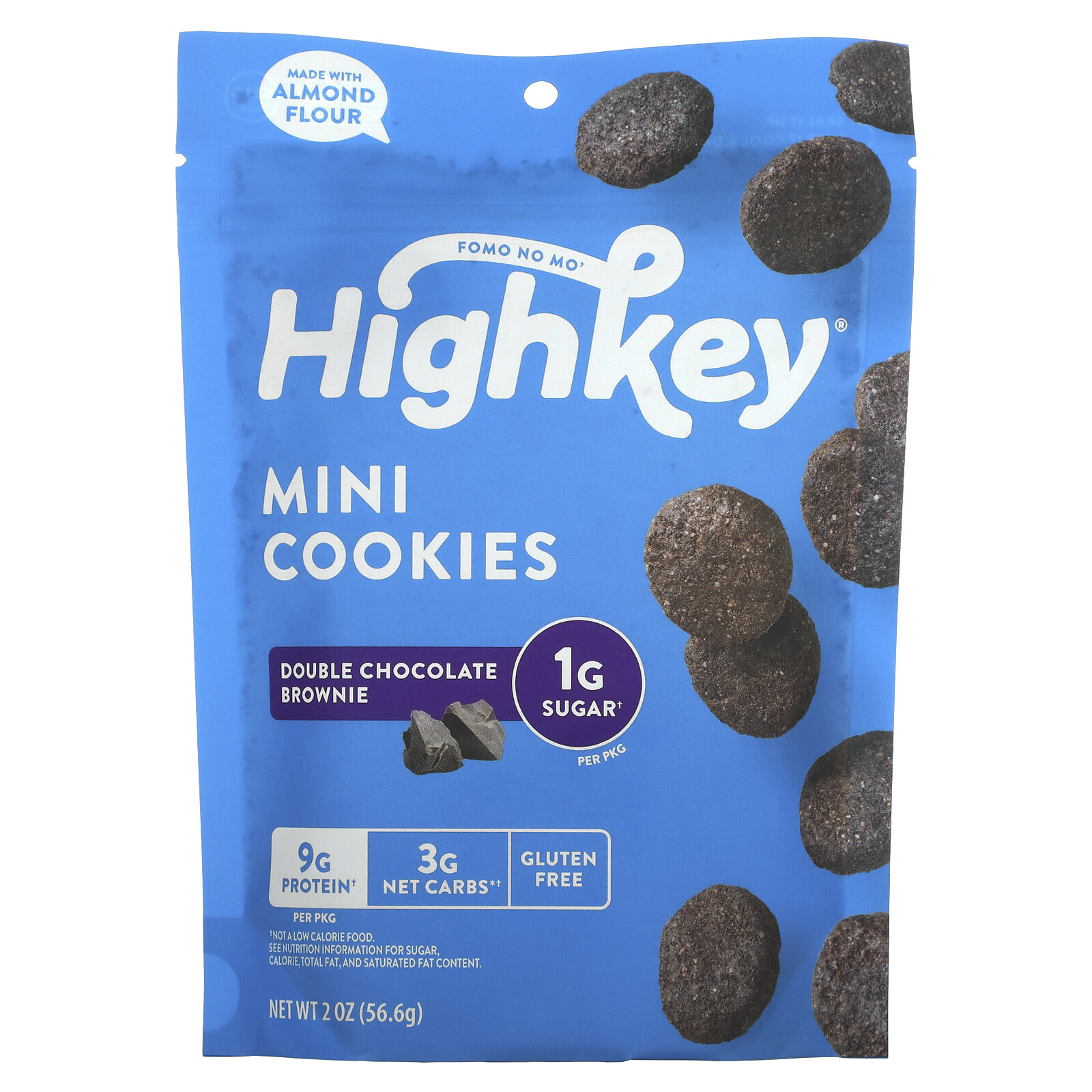 Mini Cookies, Double Chocolate Brownie, 2 oz (56.6 g) gallery