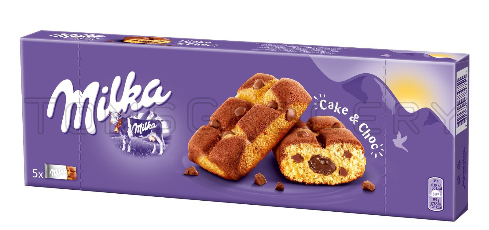 Milka Cake & Choc Fluffy Cupcake with Alpine Chocolate Filling 175g 6.2oz gallery