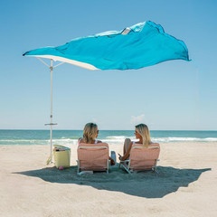 Shade – the Ultimate Wind-Driven Beach Umbrella, Effortless to Set Up, Lightweig