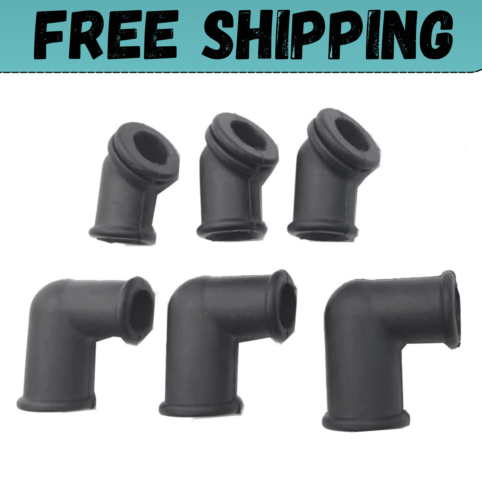 Fits for Briggs & Stratton 692187 & 692189 Breather Tube Grommet Kit Black gallery