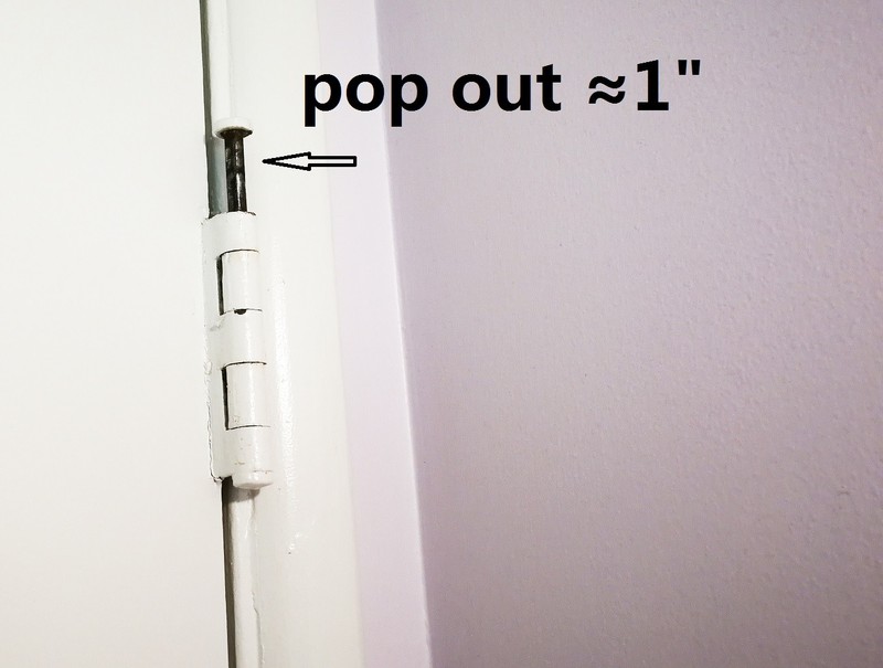 Bathroom Behind-the-door Hinge-Attached Towel Hook for Home or Travel gallery