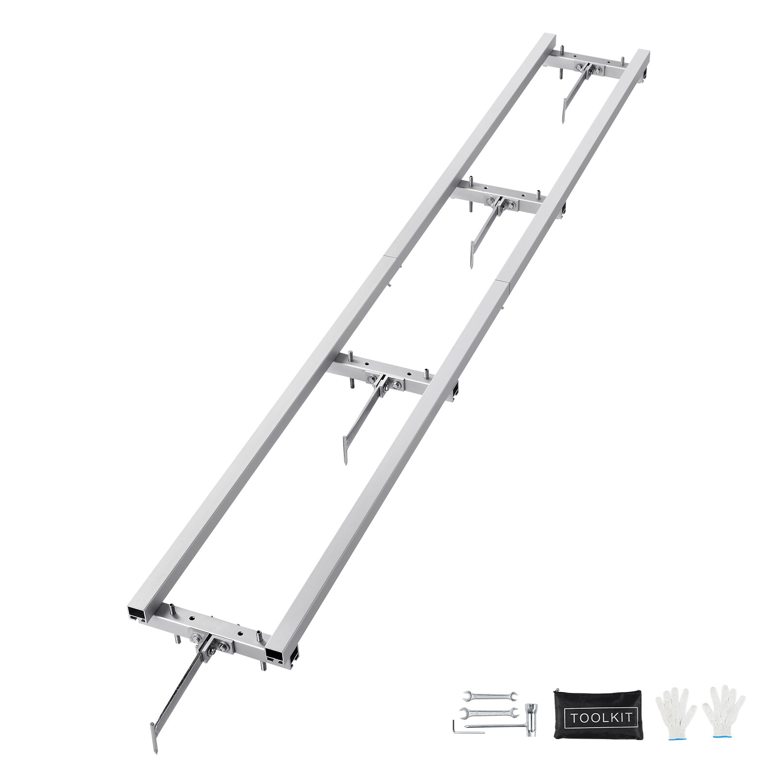 VEVOR Rail Mill Guide System 9 ft Chainsaw Milling Rail Guide 4 Crossbar Kits gallery