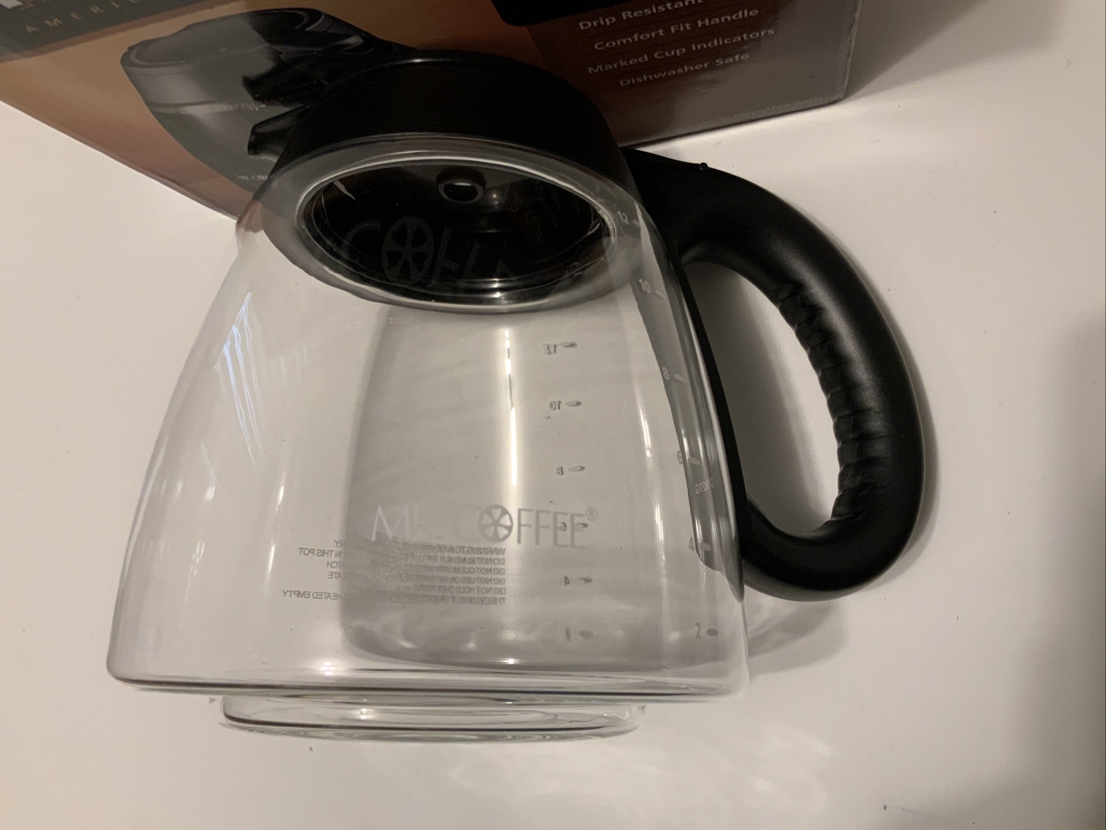 Mr. Coffee Not Available IDS13-RB ISD13-RB 12-Cup Replacement Decanter, Black gallery