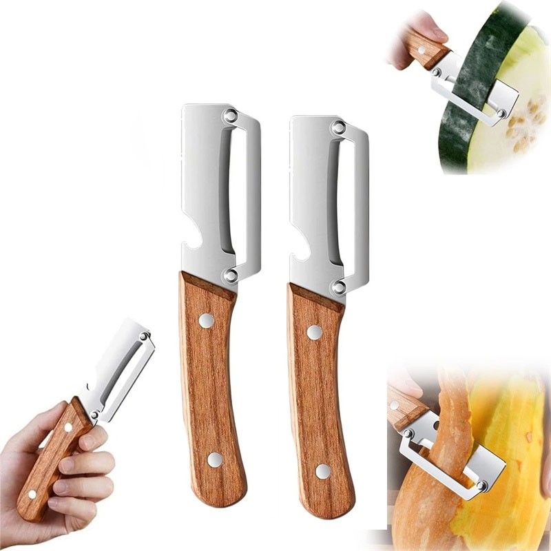 6PCS 2 in 1 Multi-Functional Vegetable Peeler for Kitchen Stainless Steel Peeler gallery
