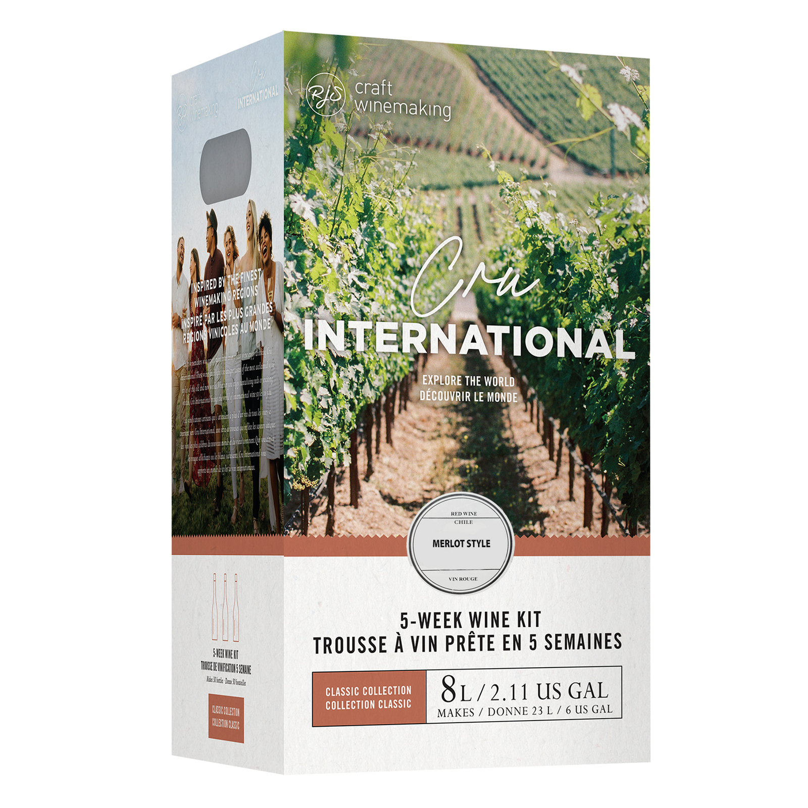 Wine Ingredient Kit - Cru International - Chile Merlot Style gallery