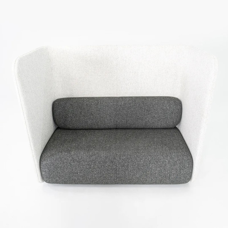 2020s Jang Won Yoon Bernhardt Design Code Privacy Lounge Two-Seat Sofa 2x Avail gallery