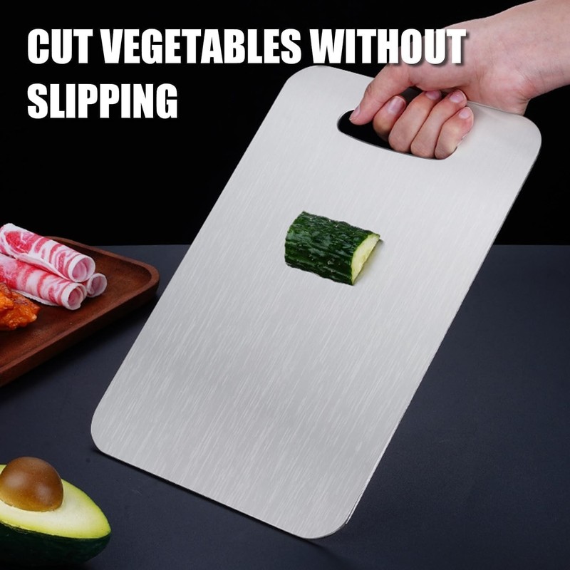 Titanium Cutting Boards for Kitchen Double Sided Non Toxic Durable 12"L x 9"W gallery