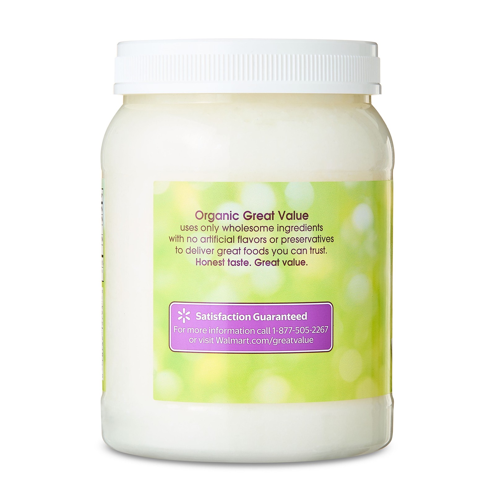 Great Value Organic Naturally Refined Coconut Oil, 56 fl oz gallery