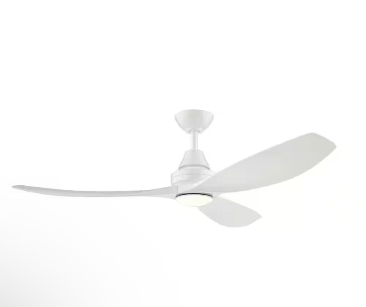 Home Decorators Collection Levanto 52 in LED Indoor/Outdoor Ceiling Fan White gallery
