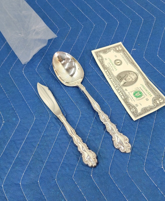 Misc 22 Pieces COMMUNITY ONEIDA Silverplate Flatware MODERN BAROQUE-Some Sealed gallery