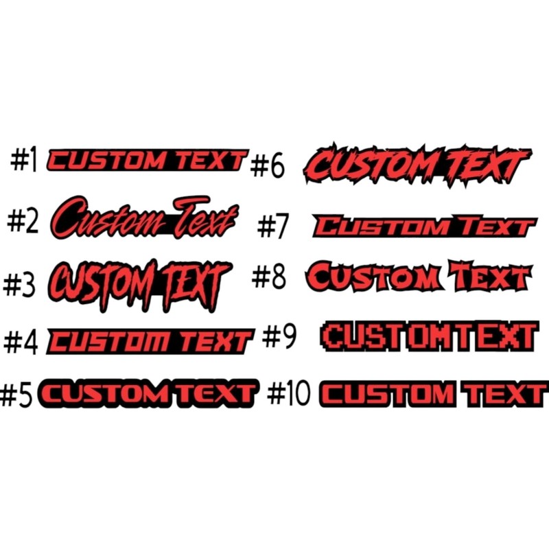 Custom Multicolor Personalized Name! Laser Cut 3D Acrylic Emblem Badge for Car gallery