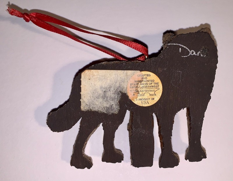 Wolf Ornament Smith River Forge USA gallery