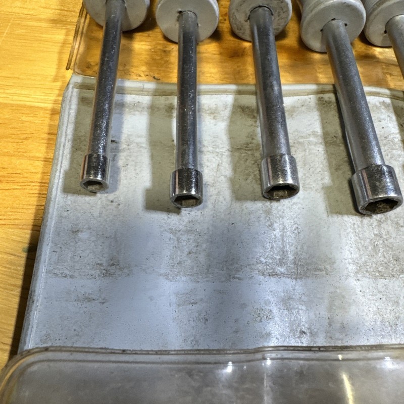 Vintage Craftsman Metric Nut Driver Set 5mm–11mm USA Made Used gallery